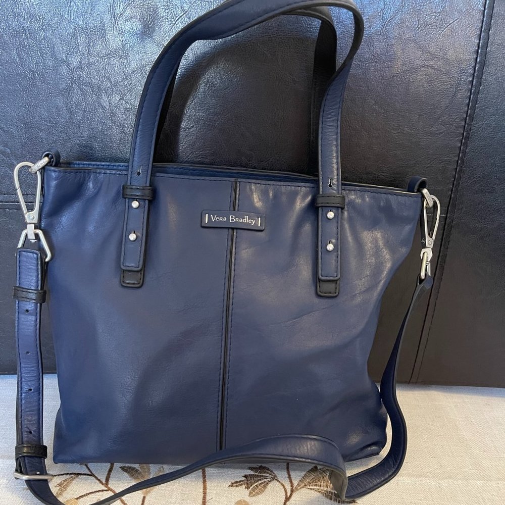 Vera Bradley Gallatin Leather Crossbody